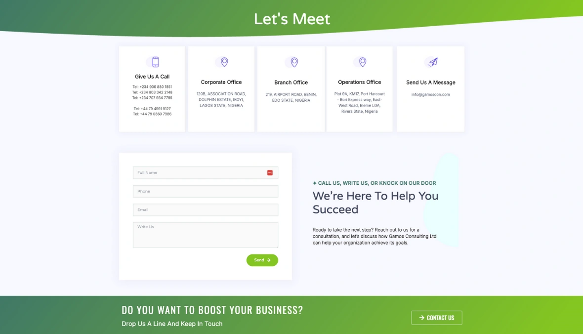 Gamos Consulting Ltd 3 gamos 3